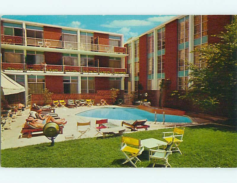 Unused Pre-1980 BEL AIRE MOTEL & HENRICI'S RESTAURANT St. Saint Louis MO u5987