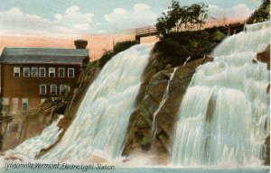 VT - Lyndonville. Electric Light Station and Falls