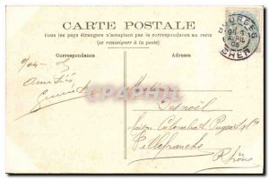 Old Postcard Bourges Theater