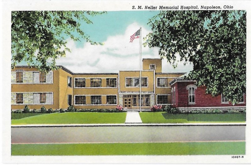 S M Heller Memorial Hospital Napoleon Ohio