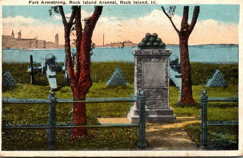 Illinois Rock Island Fort Armstrong Rock Island Arsenal 1926