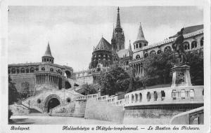 BR46863 Budapest halaszbastya a matyas templommal     Hungary