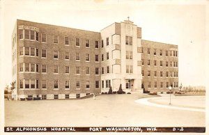 Saint Alphonsus Hospital Real Photo - Port Washington, Wisconsin WI