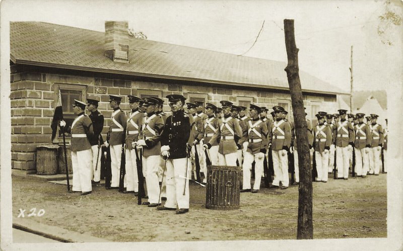 U.S.A. Soldiers Early 1900's?, Real Photo Postcard