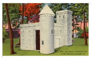 VA - Roanoke. Children's Zoo on Mill Mountain, The Castle