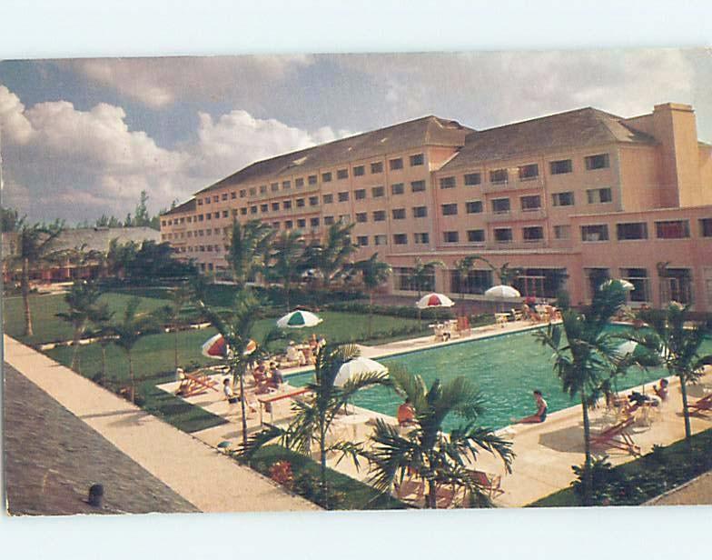 Pre-1980 HOTEL SCENE Nassau Bahamas F6327