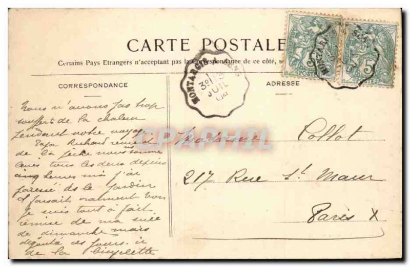 Chateaurenard Old Postcard General view