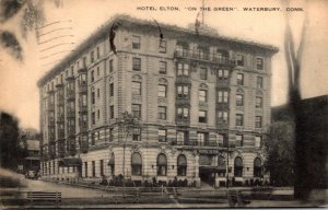 Connecticut Waterbury Hotel Elton On The Green 1952