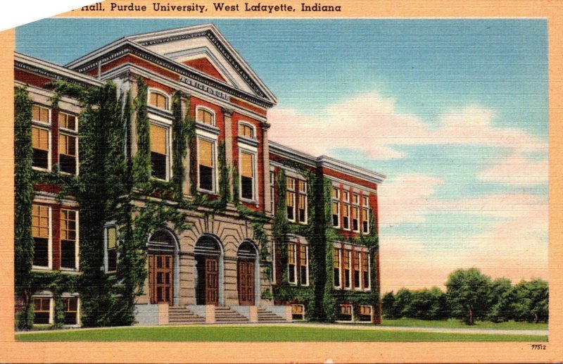 Indiana West Lafayette Agricultural Hall Purdue University