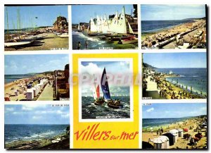 Modern Postcard Villers sur Mer The sailing club's sailing Catamaran Sailing ...