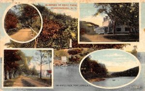 Eddy Farm Sparrowbush, New York Postcard