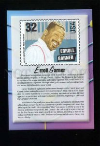 207994 USA Legends of American Music Erroll Garner postcard