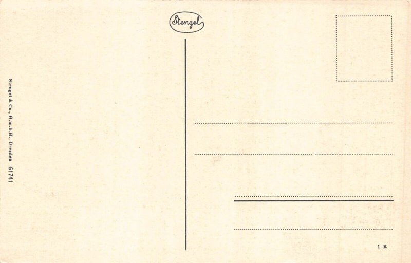 A209 Germany Worms a Rh Alte Stadtmauer vintage postcard