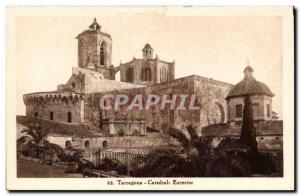 Postcard Old Spain Spain Espana Catedral exterior Taragona