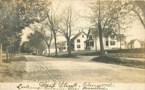 C-1905 West Street Elmwood New Jersey Cemetery RPPC Photo Postcard 20-13125