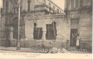 Le Crime De Reims Synagogue, Judaic Synagogue Unused 