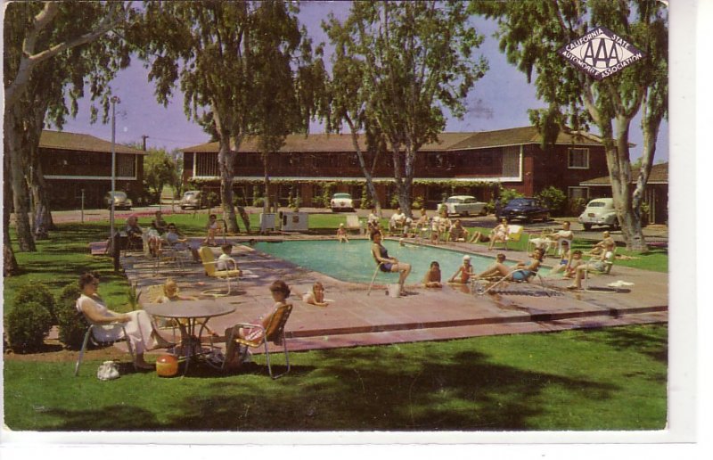 Town House Motor Hotel, Fresno, California, 1955 !