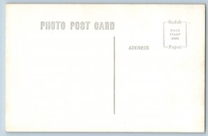 c1940's Brigham Young's Market Whitingham Vermont VT RPPC Photo Vintage Postcard