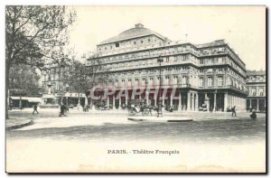 Paris - 1 - French Theater - Old Postcard