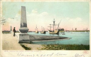 Caravels Harbor Jackson Chicago Illinois Detroit Publishing C1905 Postcard 10083