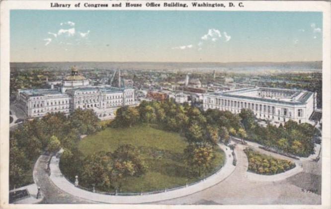 Library Of Congress and House Office Building Washington D C