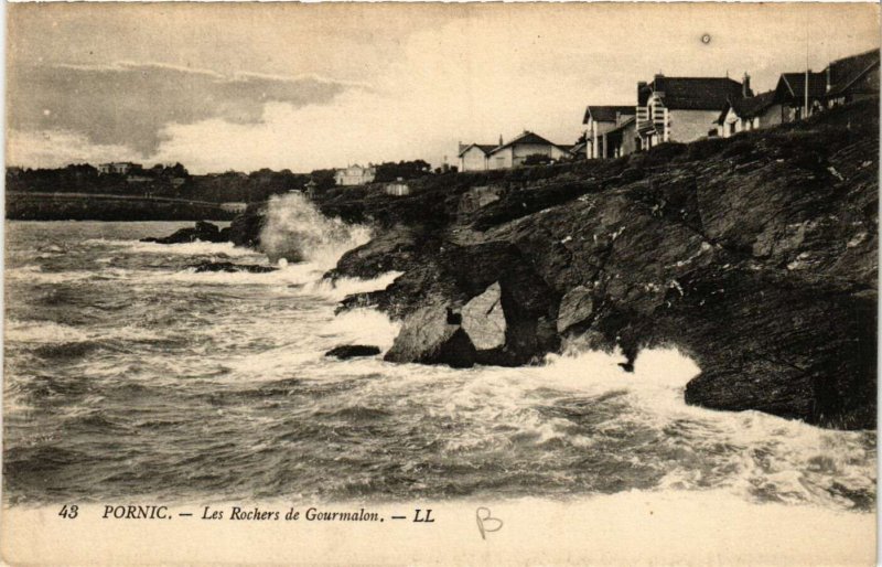 CPA PORNIC - Les Rochers de Gourmalon (654018)