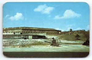 1952 PENSACOLA FLORIDA HISTORIC FORTS SAN CARLOS AND BARRANCAS POSTCARD P3630