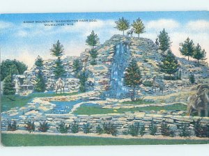 Pre-Chrome ZOO SCENE Milwaukee Wisconsin WI AH5578