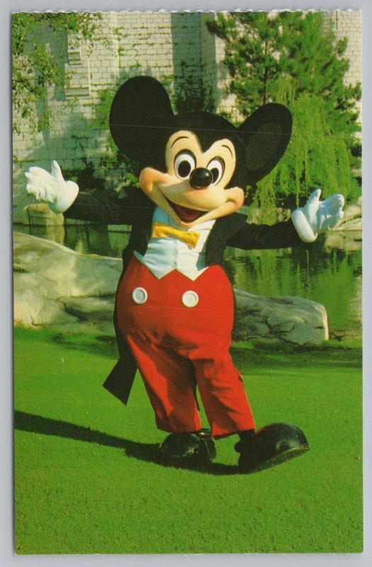 Amusement Park & Circus~Walt Disney World~Mickey Mouse Welcome~Vintage PC 