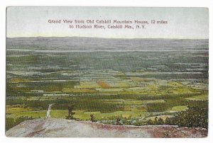 'Grand View from Old Catskill Mountain House' unused Leighton PPC