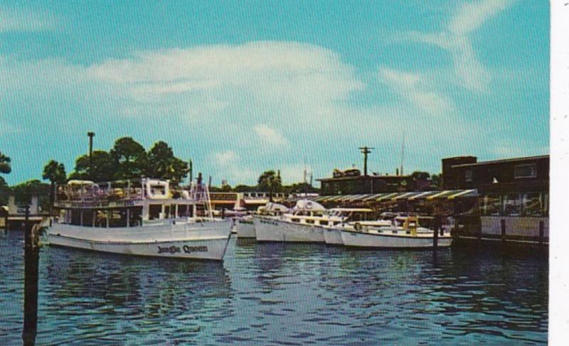 Florida Panama City St Andrews Sightseeing Boat At Yacht Basin
