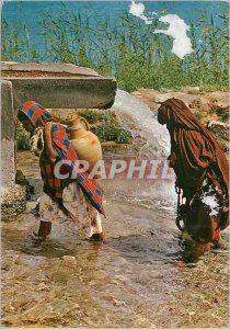 Postcard Modern Tunisia Water in the Sahara