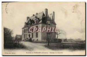 Old Postcard Touques surroundings Chateau de Glanville