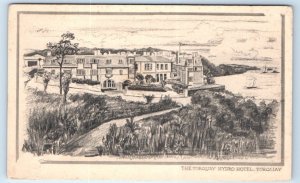 The TORQUAY Hydro Hotel England UK Postcard