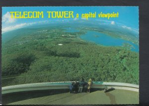 Australia Postcard - Canberra, Telecom Tower a Capital Viewpoint  RR3570