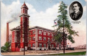 VINTAGE POSTCARD THE HOME OF SUCCESSFUL FARMING PUB CO. AT DES MOINES IOWA 1926