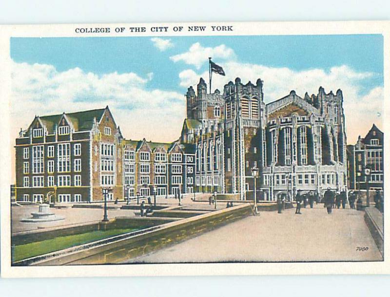 Unused W-Border BUILDINGS AT COLLEGE OF THE CITY New York City NY L9490