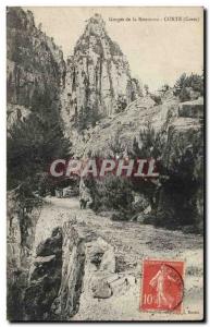 Old Postcard Gorge Restonica Corsica Corsica