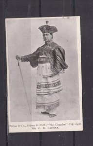 AUSTRALIA, Mr. C.R. BANTOCK in COSTUME STAGE PLAY  THE CINGALEE , c1910 ppc.