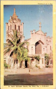 Florida Key West St Paul's Episcopal Church 1947 Dexter Press