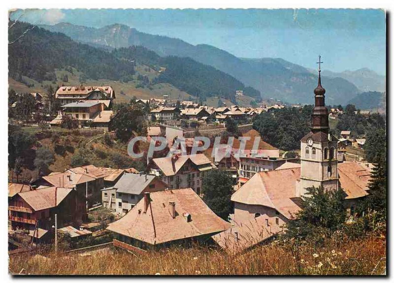 Postcard Old Morzine Haute Savoie General view