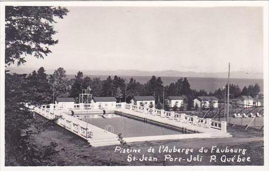 Canada Quebec St Jean Port Joli Piscine de l'Auberge du Faubourg Swimming Poo...