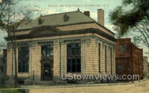 Amsterdam Free Library in Amsterdam, New York