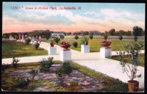 IL - Jacksonville - Nichols Park - Acmegraph card
