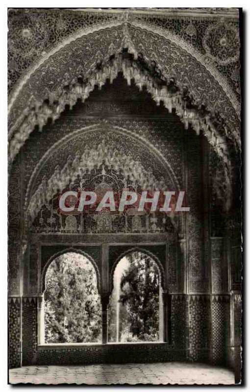 Postcard From Old Granada Alhambra Balcony Lindaraja