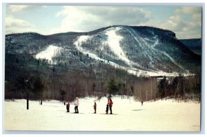 Fort William Ontario Canada Postcard Loch Lomond Mountain Skiing c1950's