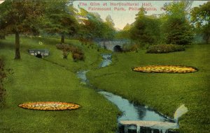 PA - Philadelphia. Fairmount Park, the Glen at Horticultural Hall