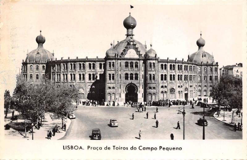 BR44186 Lisboa praca de toiros do campo pequeno portugal