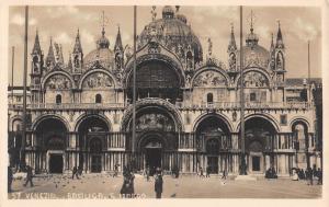 B98050 venezia basilica s marco  real photo  italy