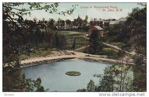 Scene In Rockwood Park, St. John, New Brunswick, Canada, 1900-1910s